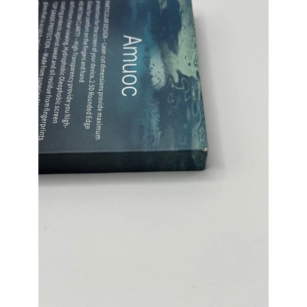 Amuoc Tempered Glass Screen Protector for iPhone 13 Pro
